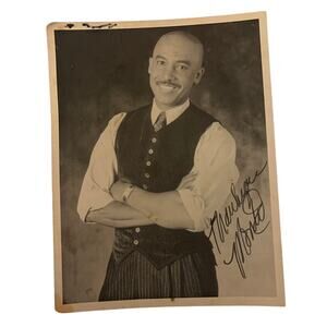 Vintage Montel Williams audience thank you card TV memorabilia Collectible